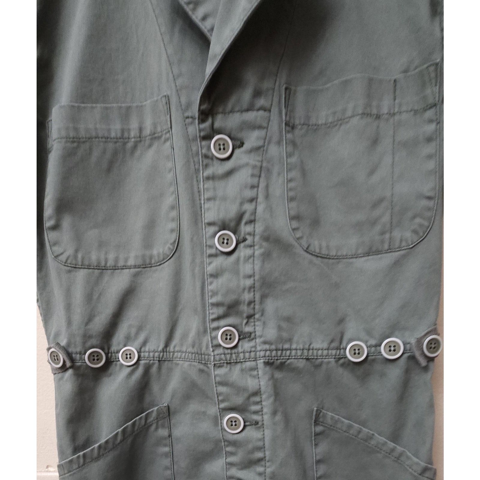 Pistola Pistola Grover in Colonel Field Jumpsuit Embroidered XS Size 26" / US 2 / IT 38 - 7 Thumbnail