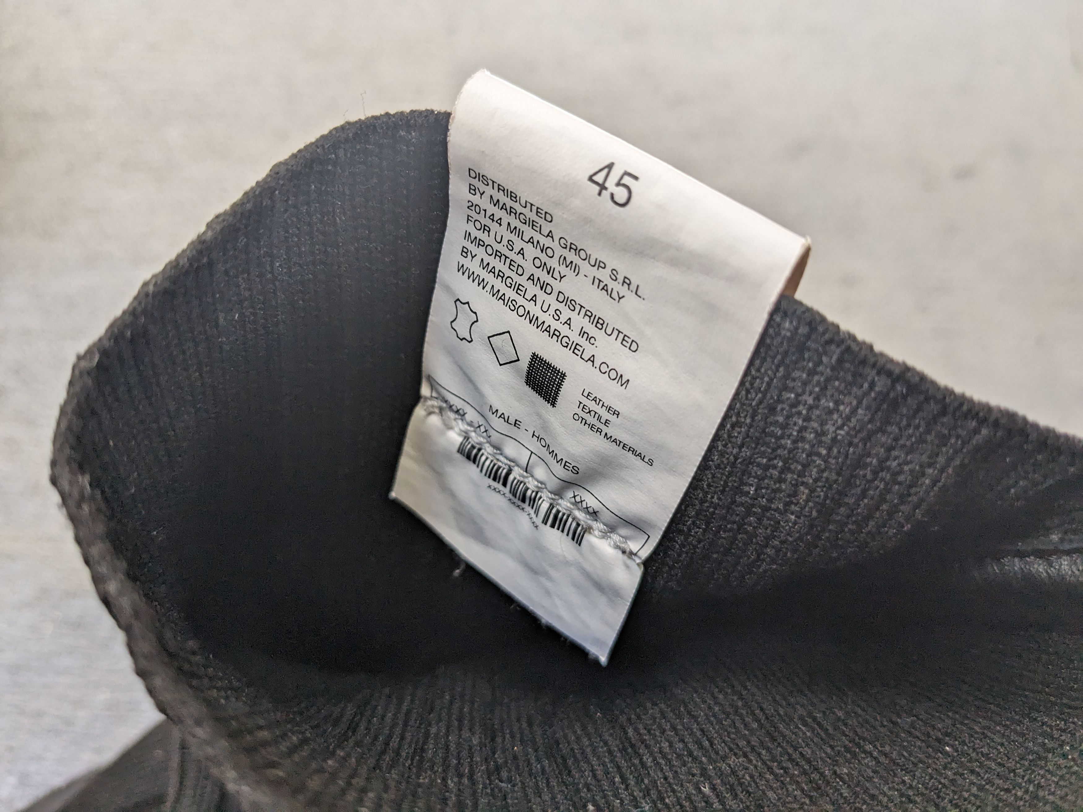Maison Margiela Maison Margiela Sock Sneakers Black 12 45 High Tops Size US 12 / EU 45 - 4 Thumbnail