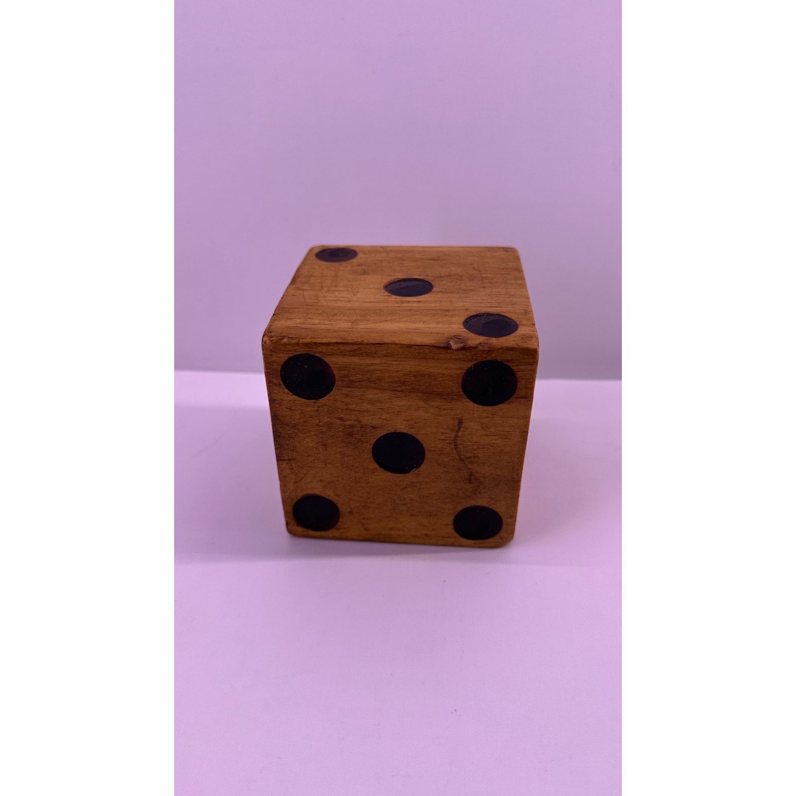 & Other Stories Hand Made Wooden Big Dice 3.5” All Sides Size ONE SIZE - 3 Thumbnail