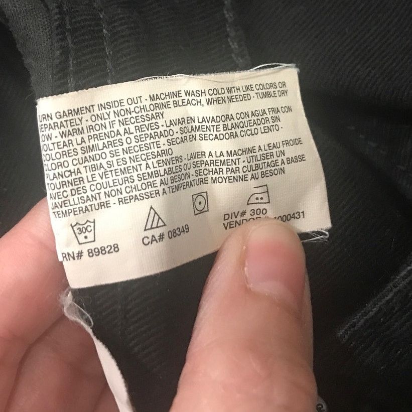 Gloria Vanderbilt Gloria Vanderbilt Amanda Black Denim Jean 4P Size 28" / US 6 / IT 42 - 6 Thumbnail