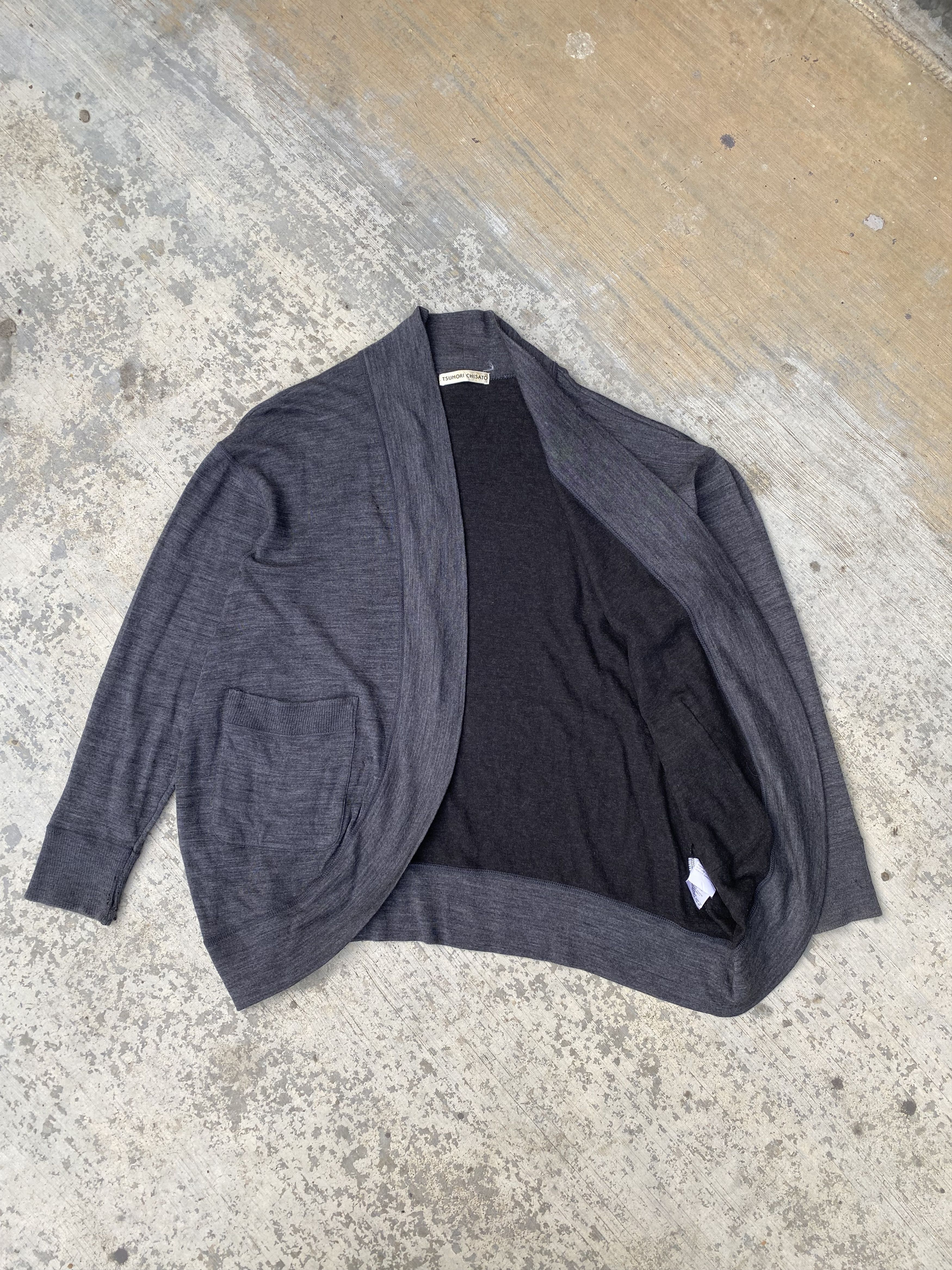 Tsumori Chisato Distressed Tsumori Chisato Wool Blend Cardigan Size US M / EU 48-50 / 2 - 3 Thumbnail