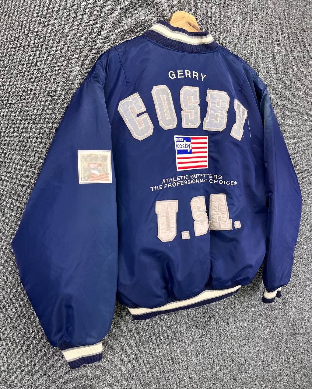 Vintage Vintage Gerry Cosby U.S.A New York Varsity Jacket Size US L / EU 52-54 / 3 - 2 Thumbnail