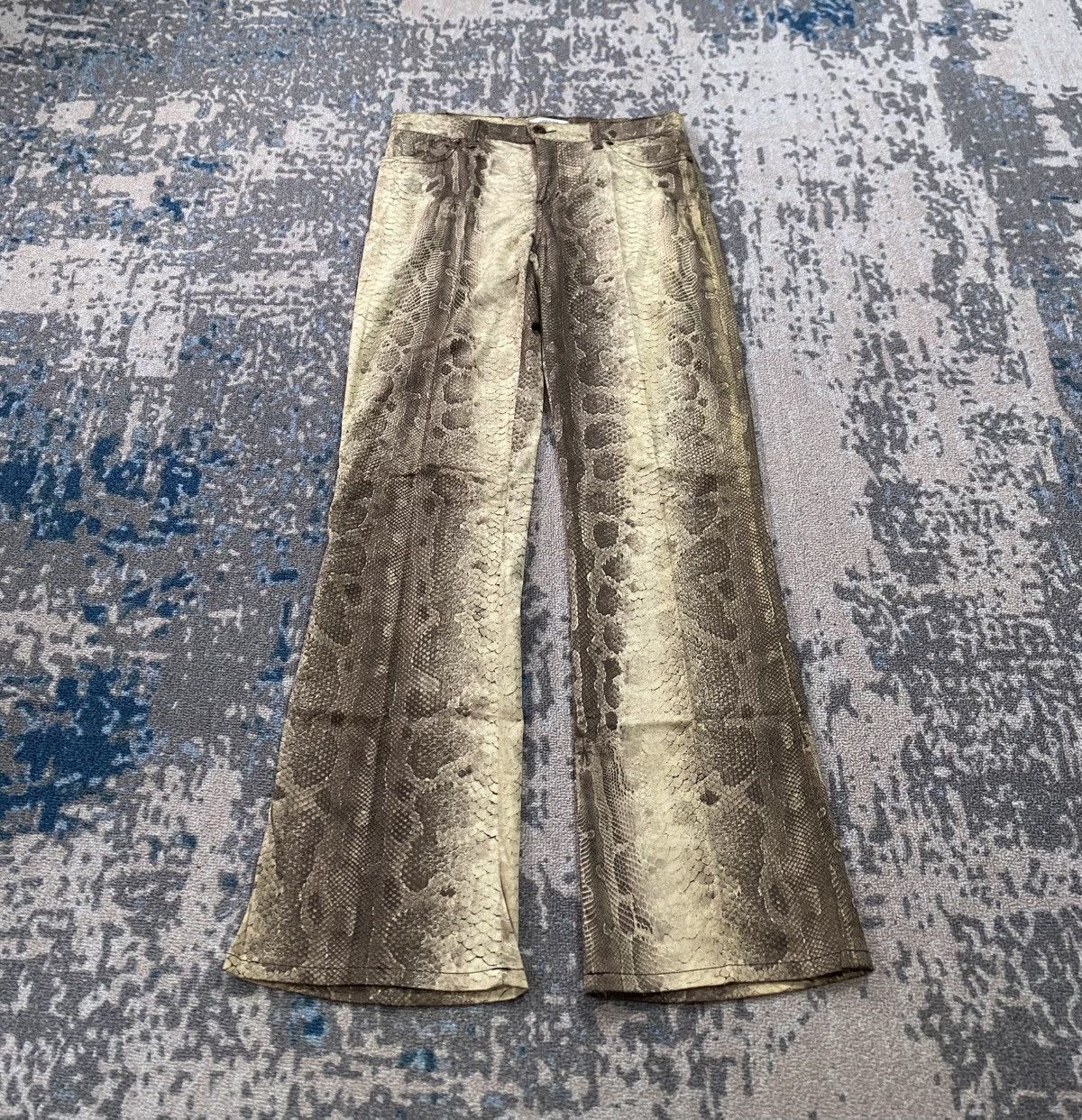 Moschino Moschino bot cut snake skin Size US 28 / EU 44 - 2 Thumbnail