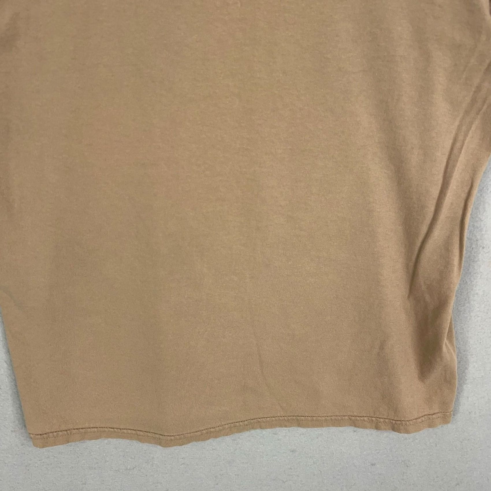 Gildan VINTAGE Danner Shirt Mens XL God Mother Country Graphic Military Boot Americana Beige Size US XL / EU 56 / 4 - 7 Thumbnail