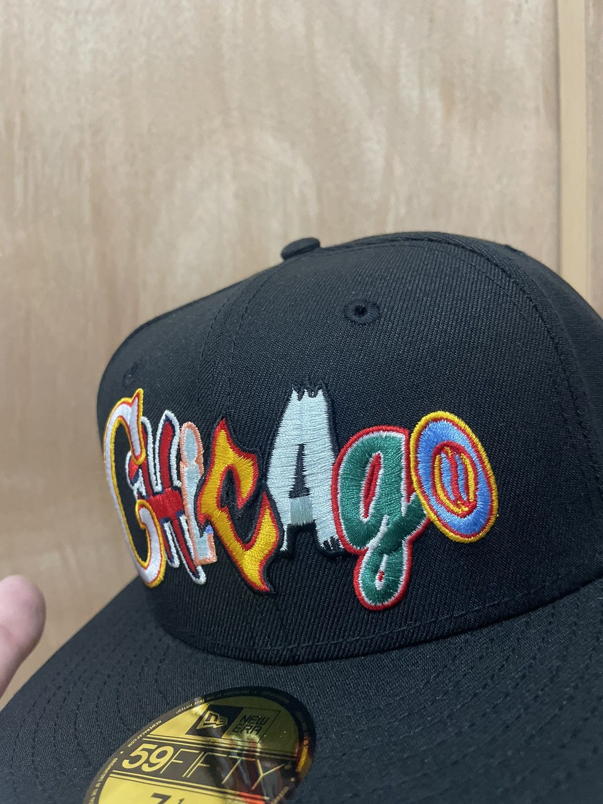 MyFitteds Myfitteds Chicago bulls graffiti size 7 1/4 new era Size ONE SIZE - 3 Thumbnail