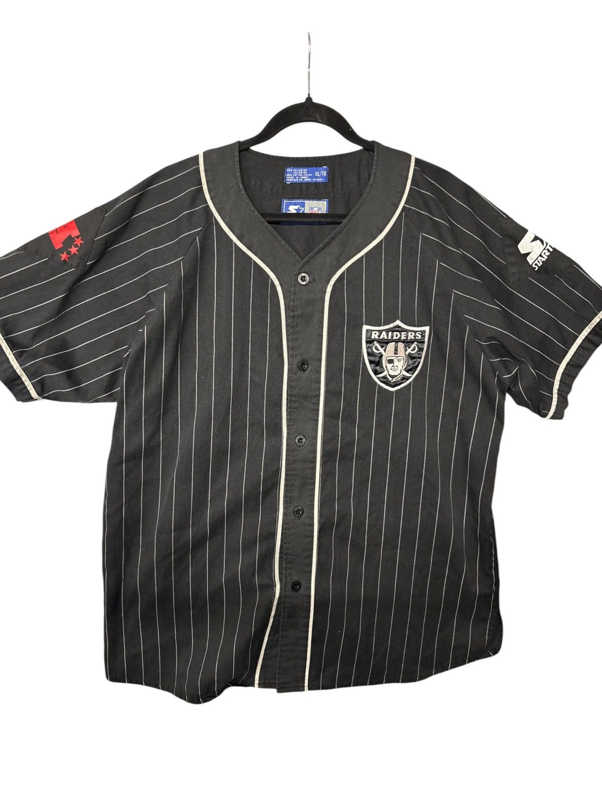 Starter Vintage 90s Raiders Jersey Size US XL / EU 56 / 4 - 3 Thumbnail