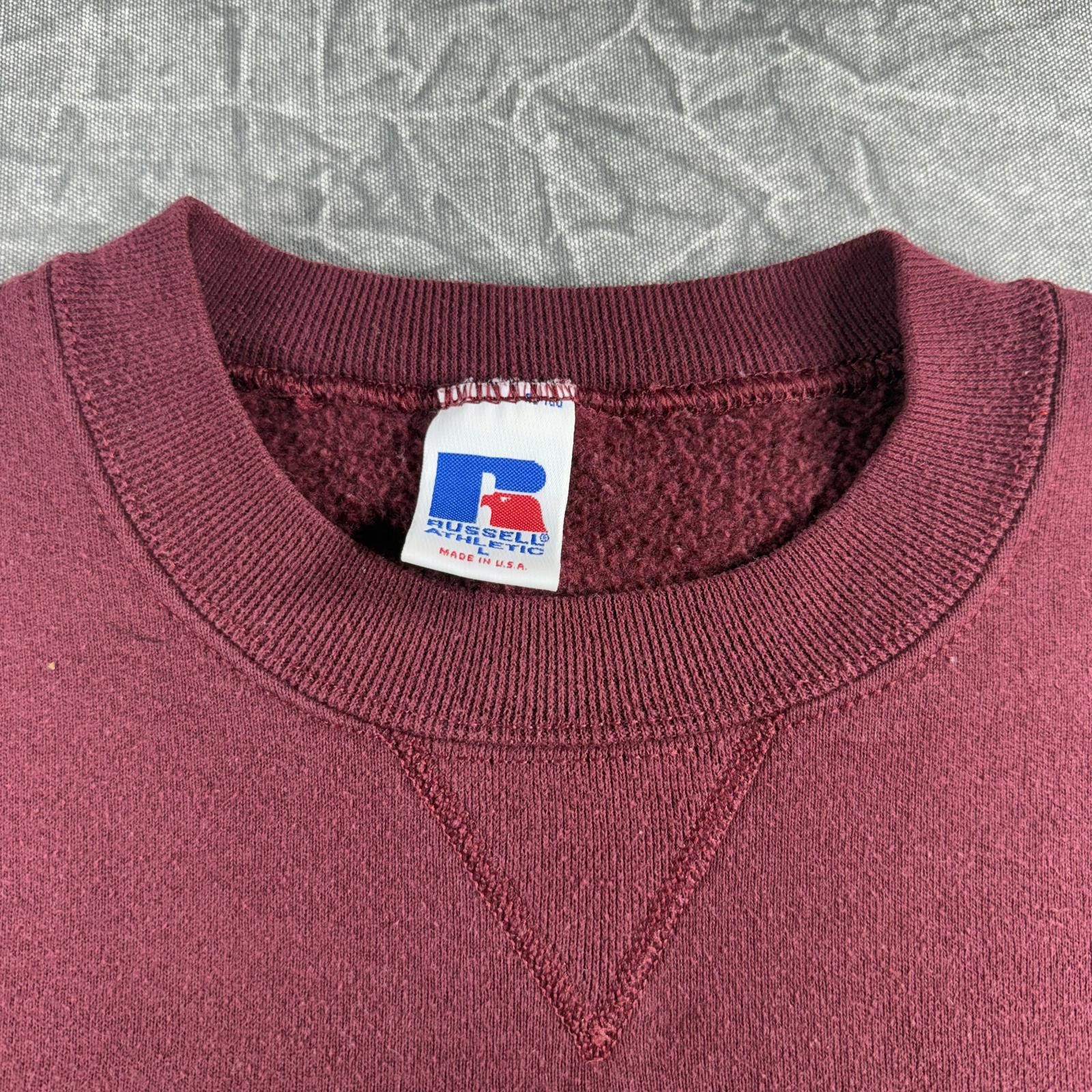 Russell Athletic Russell Athletic Sweater Unisex L Maroon Texas A&M Aggies Size US L / EU 52-54 / 3 - 3 Thumbnail