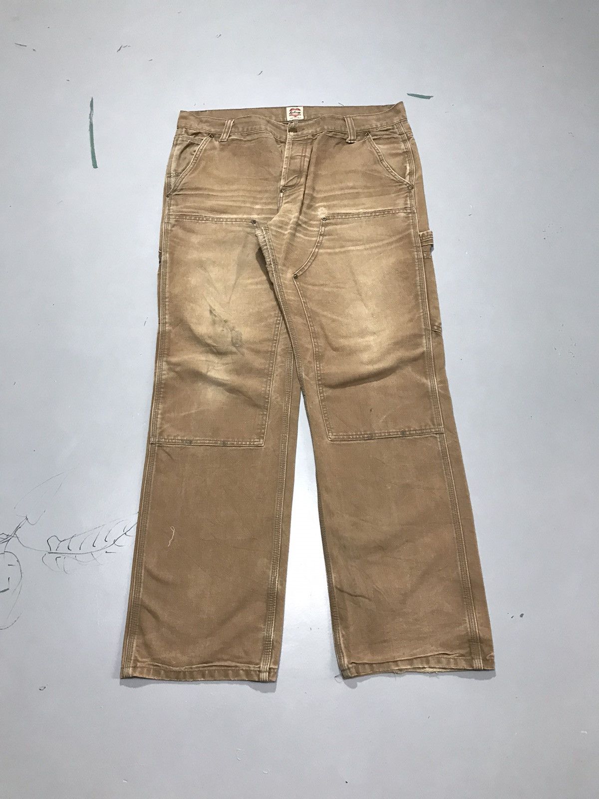 Carhartt Vintage Carhartt double knee workwear denim Size US 36 / EU 52 - 1 Thumbnail