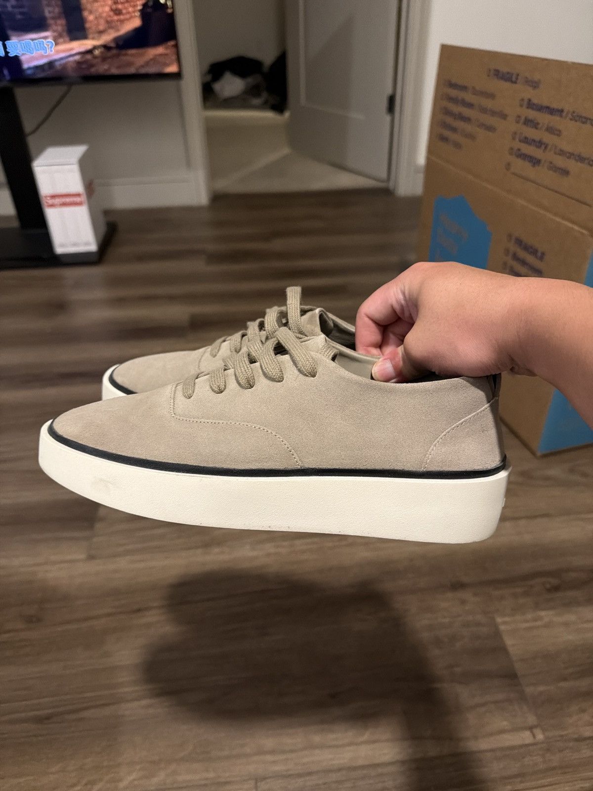 Fear of God Brand New Fear of God 101 Low-Top Sneakers | Suede Size US 8 / EU 41 - 4 Thumbnail