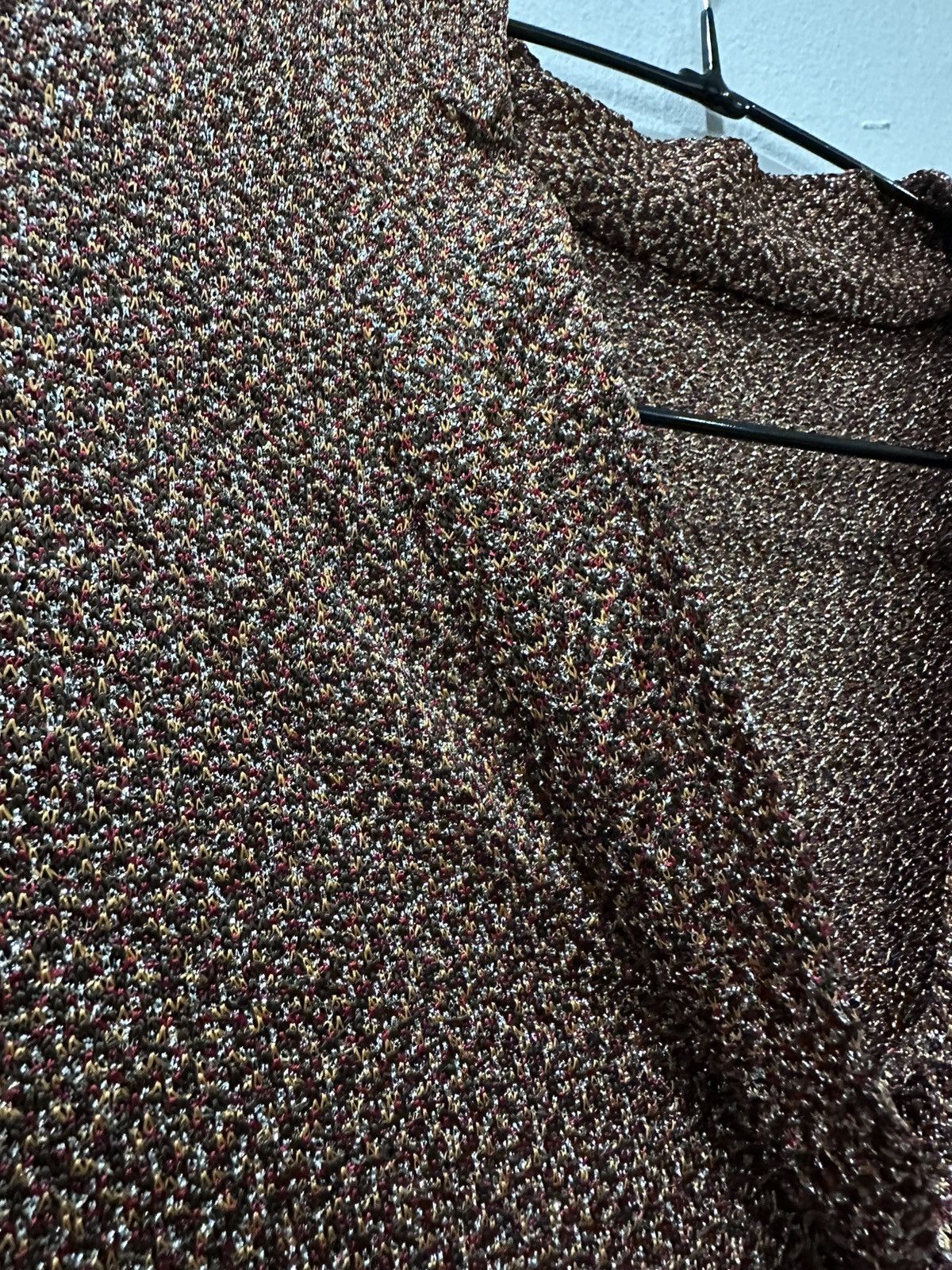 Christian Dior Monsieur × Vintage Vintage 70s Miss Dior Modele Exportation Glitter Blouse Size S / US 4 / IT 40 - 3 Thumbnail