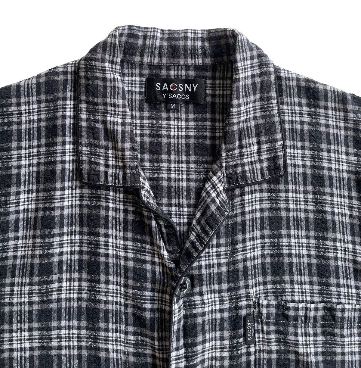 Yohji Yamamoto Yohji Yamamoto Y’Saacs Checkered Button-Up Size US M / EU 48-50 / 2 - 4 Thumbnail