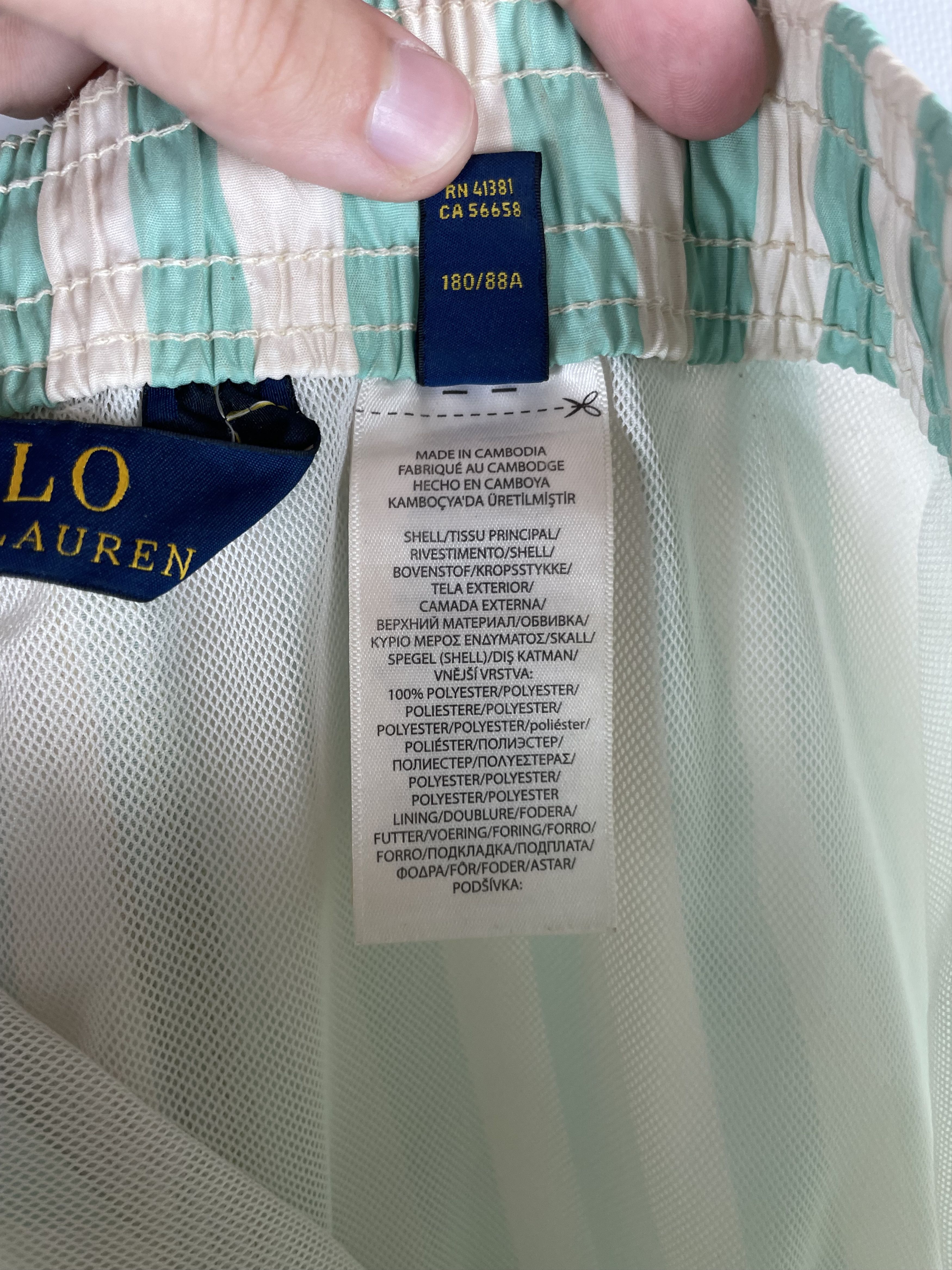Polo Ralph Lauren Vintage Polo Ralph Lauren Shorts Y2K Logo Pony USA Size US 34 / EU 50 - 11 Thumbnail