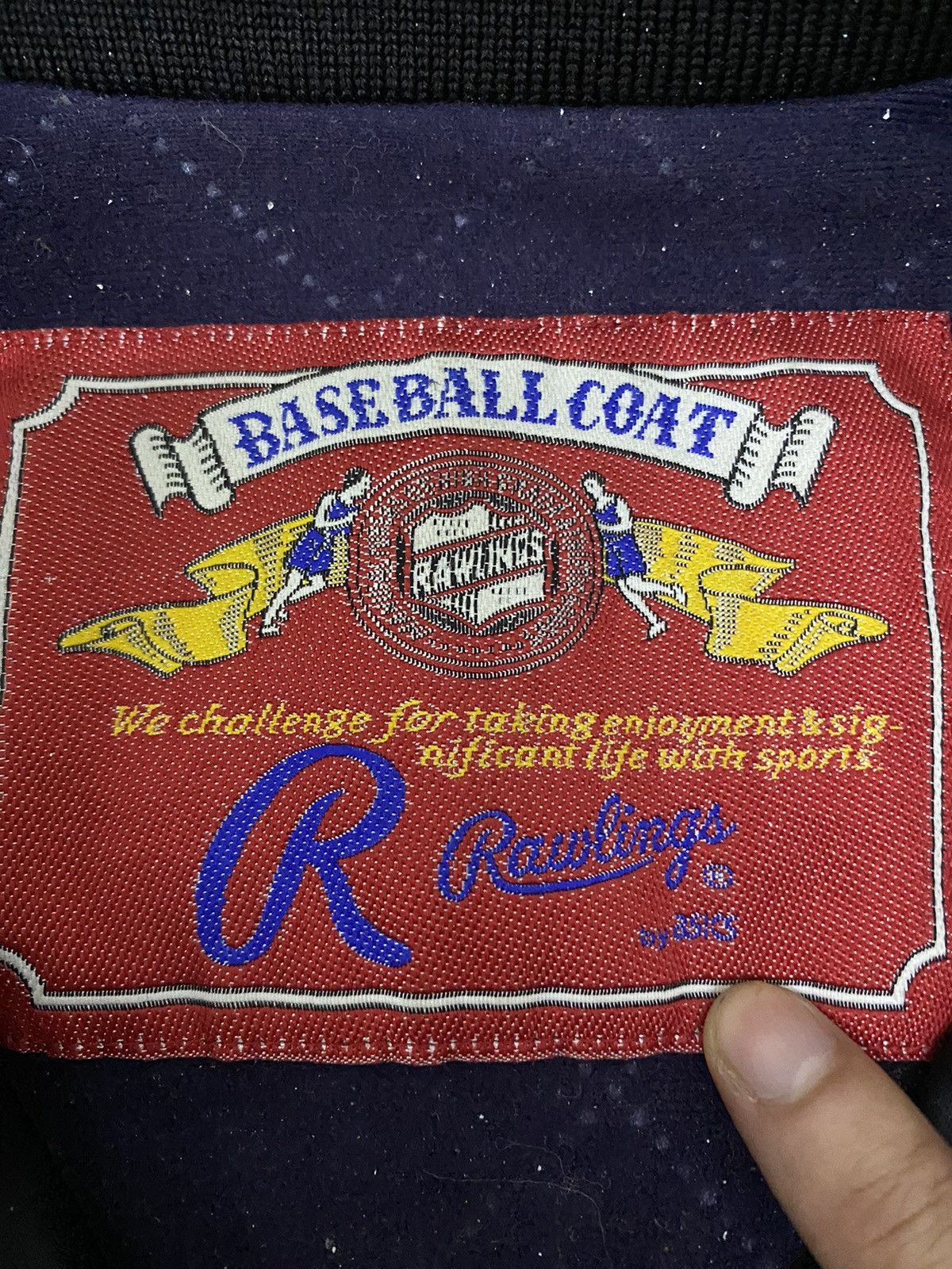 Asics × Vintage Vintage rawlings by asics baseball coat jacket Size US M / EU 48-50 / 2 - 5 Thumbnail