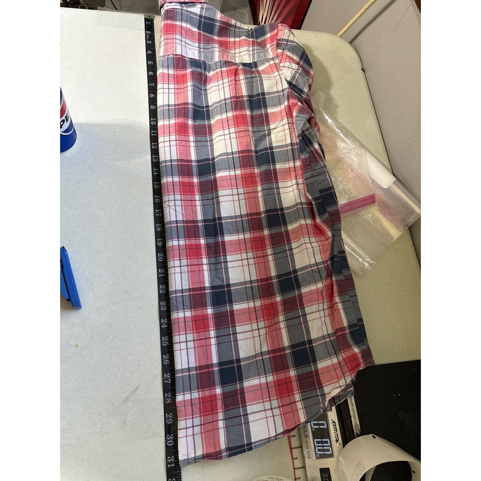 Columbia Columbia Men's Red Plaid Short Sleeve Button-Up Shirt Large Size US L / EU 52-54 / 3 - 12 Thumbnail