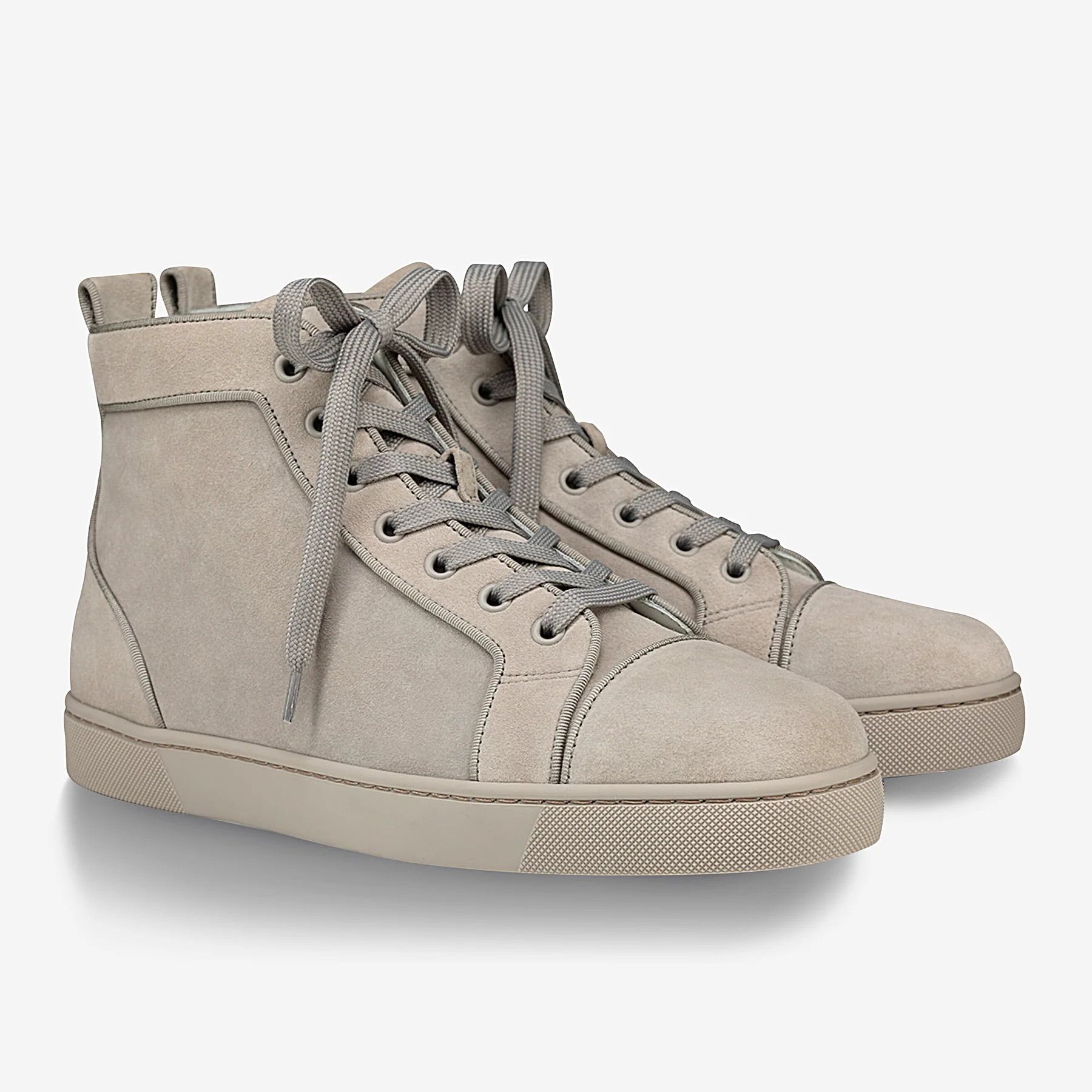 Christian Louboutin o1s1wg110924 Louis Orlato Flat High Sneaker in Grey Size US 9 / EU 42 - 1 Thumbnail