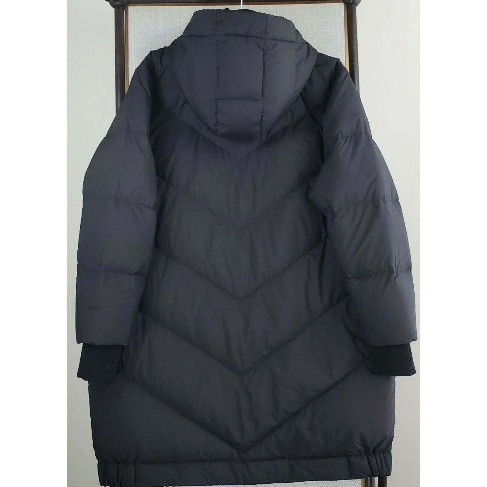 The North Face VINTAGE The North Face XL Womens Down Filled Hooded Coat Parka Black 550 Size XL / US 12-14 / IT 48-50 - 4 Thumbnail