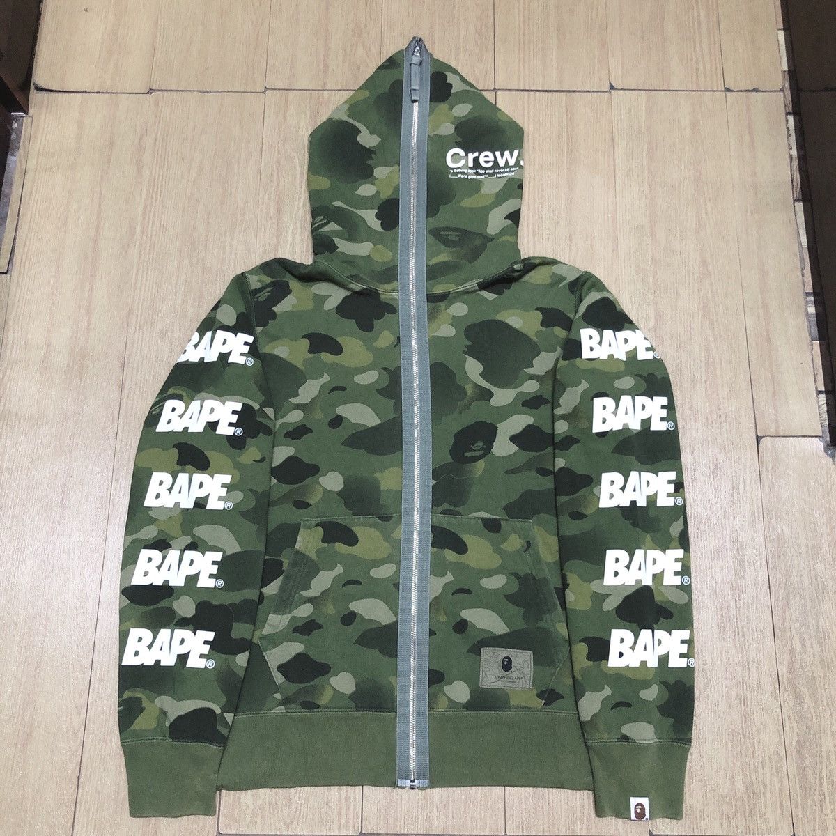 Bape BAPE Gradation Camo Full Zip Hoodie Size US M / EU 48-50 / 2 - 3 Thumbnail