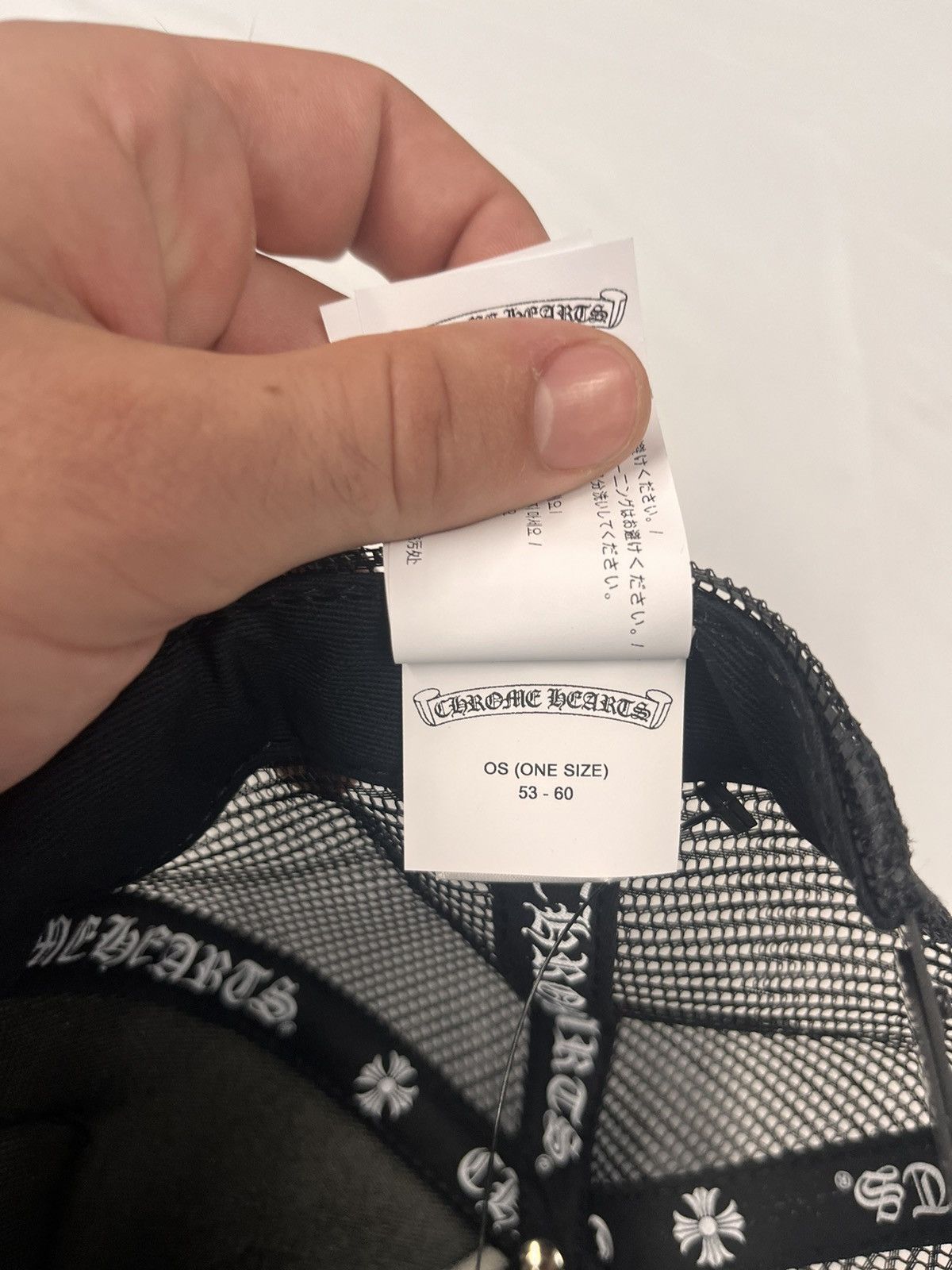 Chrome Hearts Chrome Hearts Las Vegas Exclusive Trucker Hat Size ONE SIZE - 7 Thumbnail