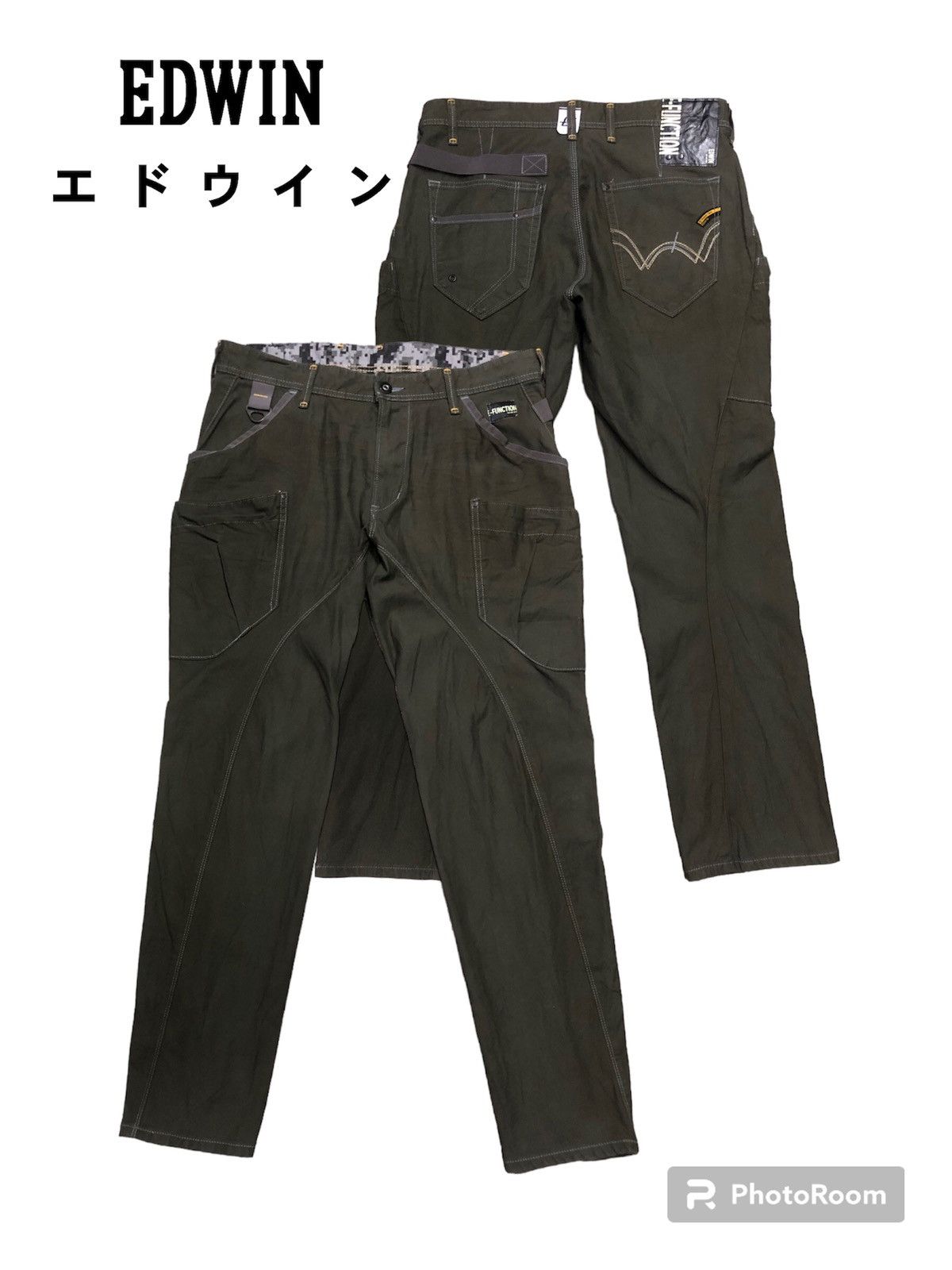 Edwin Function Multipocket cargo pant Leg Twisted 🇯🇵