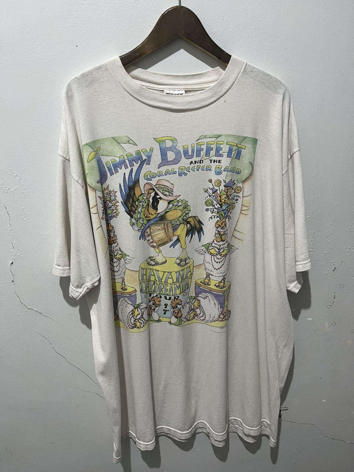 Vintage JIMMY BUFFETT 90s Size US XXL / EU 58 / 5 - 4 Thumbnail