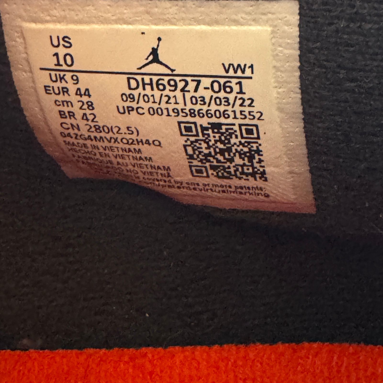 Jordan Brand × Nike Size 10 - Nike Air Jordan 4 Retro Infrared Men's Shoes Size US 10 / EU 43 - 10 Thumbnail