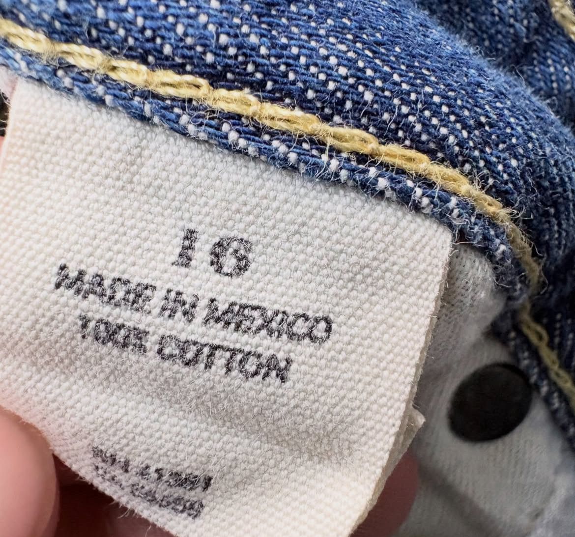 Polo Ralph Lauren 2000s Polo Ralph Lauren Patchwork Jeans Pants Size US 28 / EU 44 - 8 Thumbnail