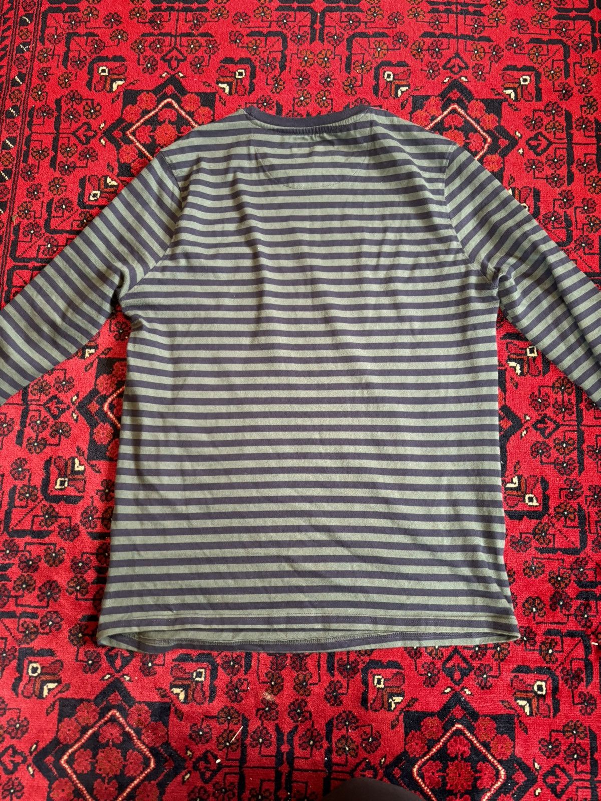 Folk Folk stripe long sleeve tee Size US M / EU 48-50 / 2 - 3 Thumbnail
