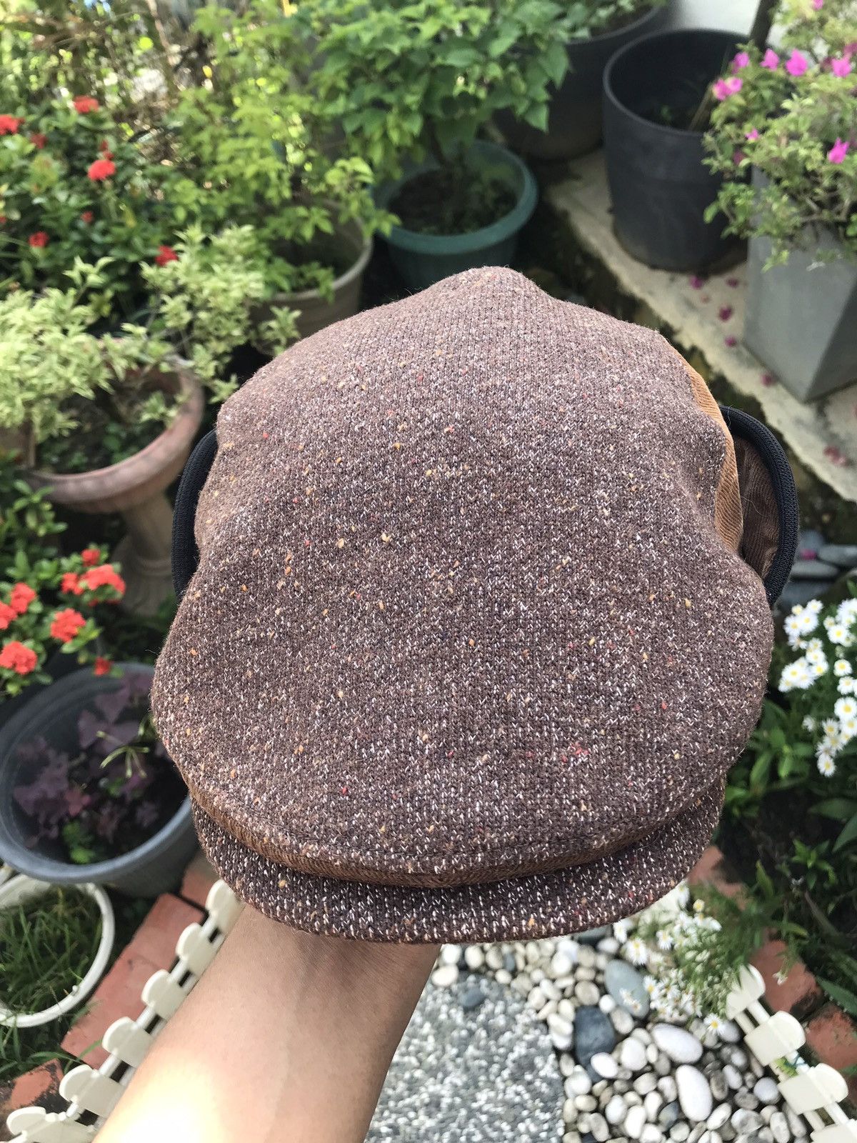 Other VINTAGE FULL HOUSE EAR WARMERS BARETTA FLAT CAP NEWSBOY Size ONE SIZE - 2 Thumbnail