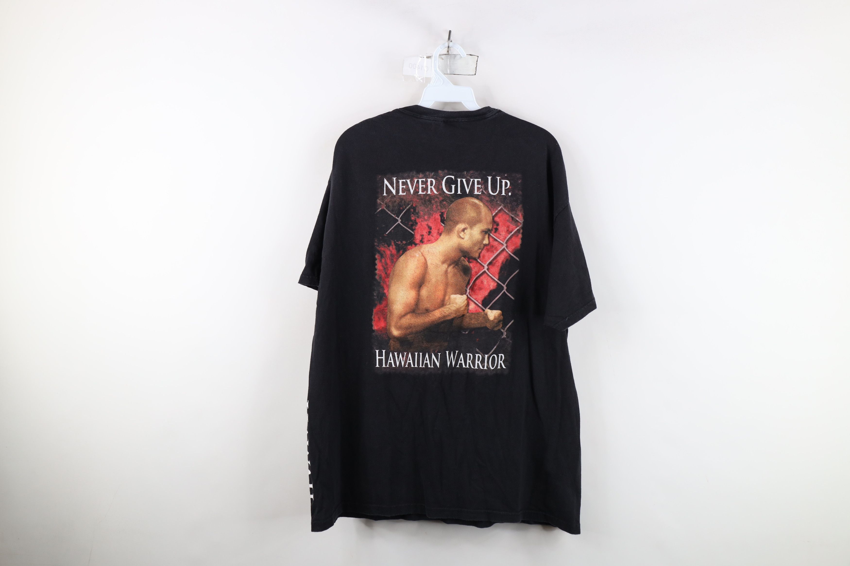 Vintage Vintage Y2K BJ Penn The Prodigy Team Hawaii T-Shirt Black Size US XL / EU 56 / 4 - 13 Thumbnail