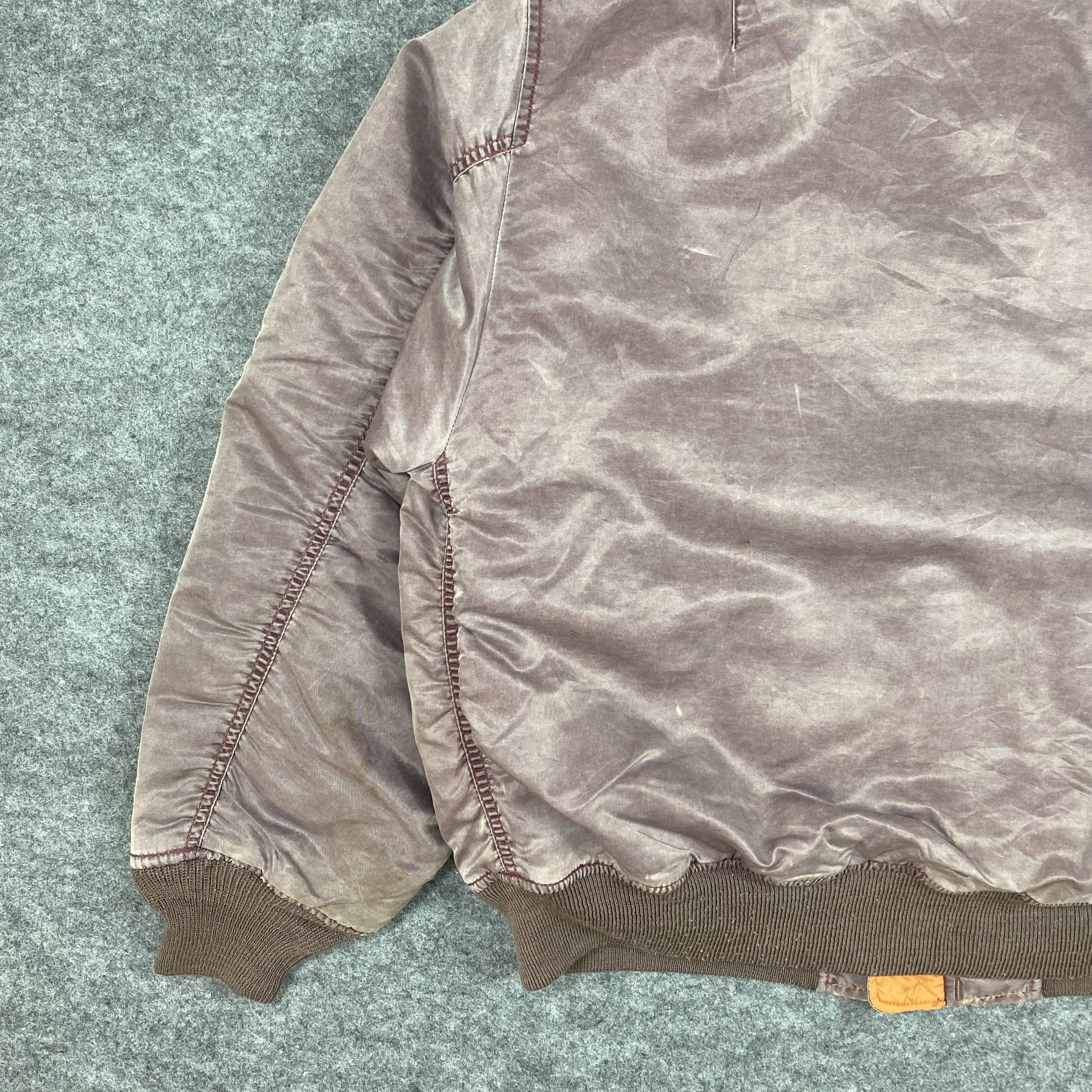 Buzz Rickson's VINTAGE BOMBERS Buzz Ricksons Style Sun Faded JACKET-J567 Size US L / EU 52-54 / 3 - 8 Thumbnail