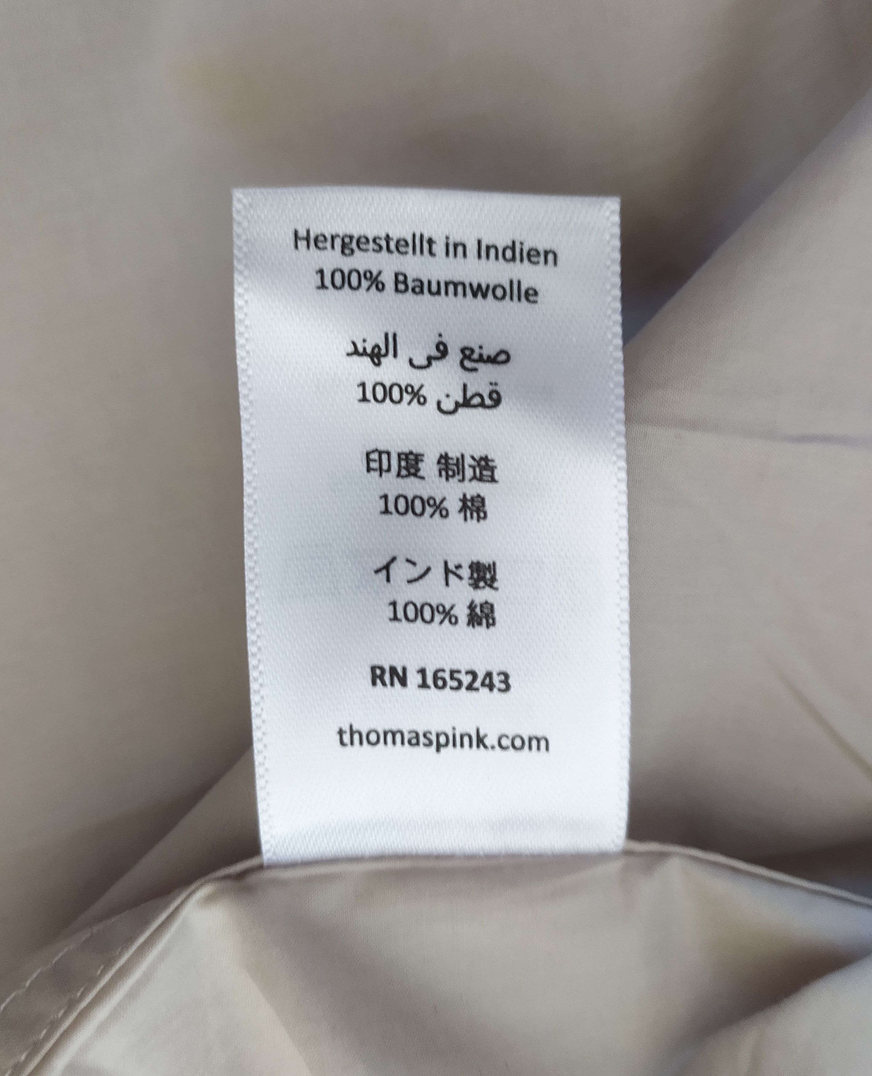 Thomas Pink Thomas Pink Formal Plain Poplin Shirt Free Shipping T/80 Size US M / EU 48-50 / 2 - 5 Thumbnail