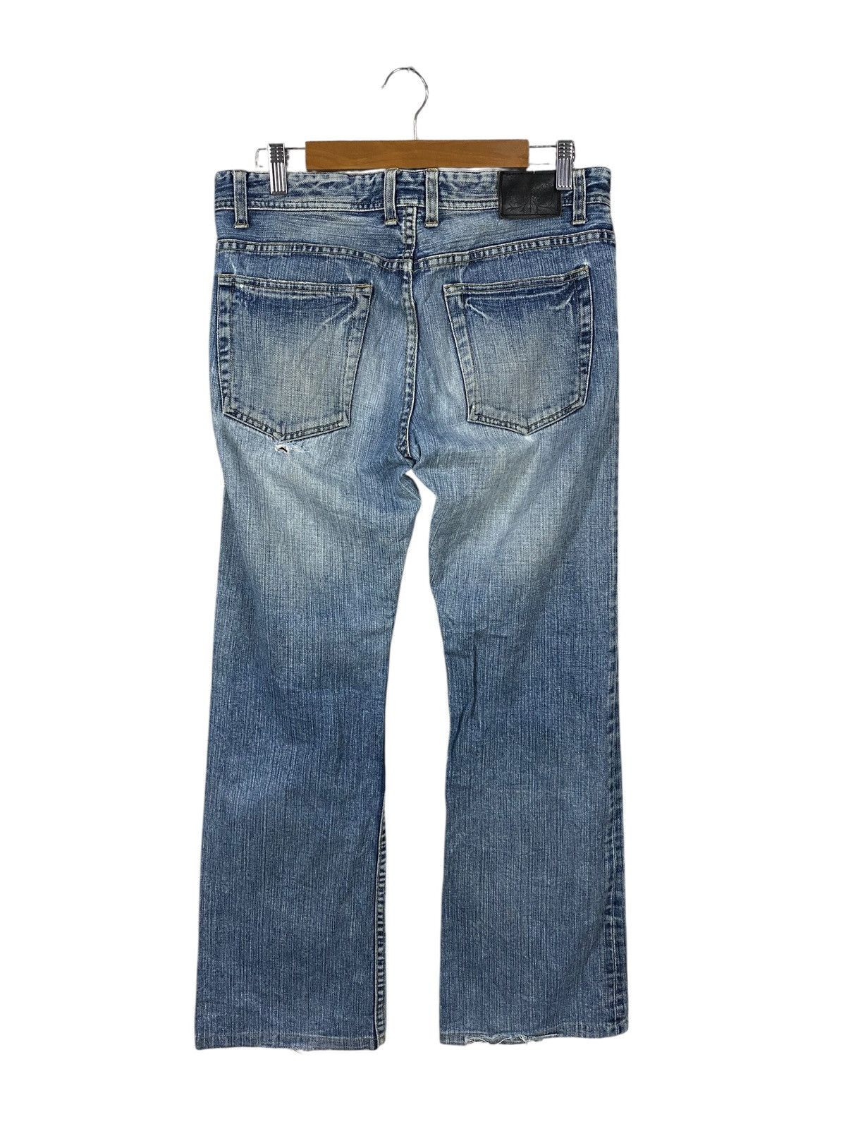 Japanese Brand Mens bigi japanase brand flared denim pant Size US 32 / EU 48 - 2 Thumbnail
