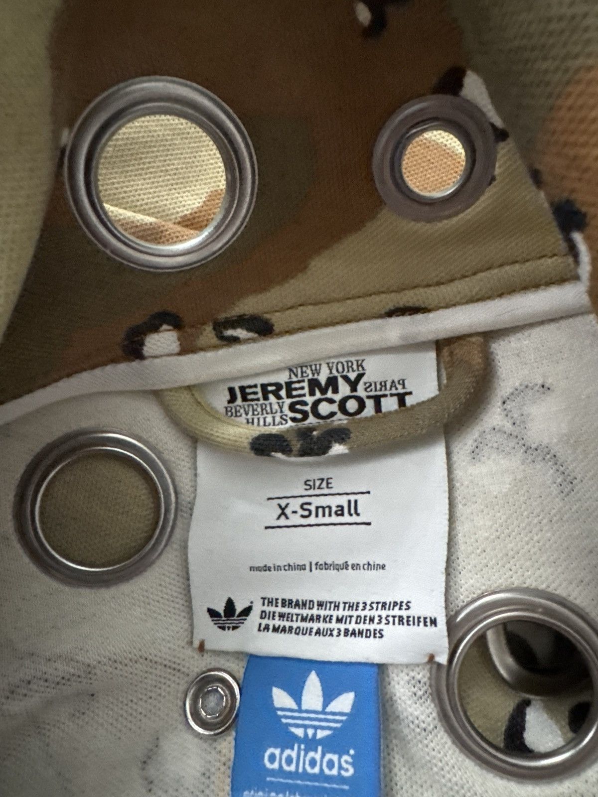 Adidas × Jeremy Scott Jeremy Scott ObyO Camo Crystal jacket Size US XS / EU 42 / 0 - 3 Thumbnail