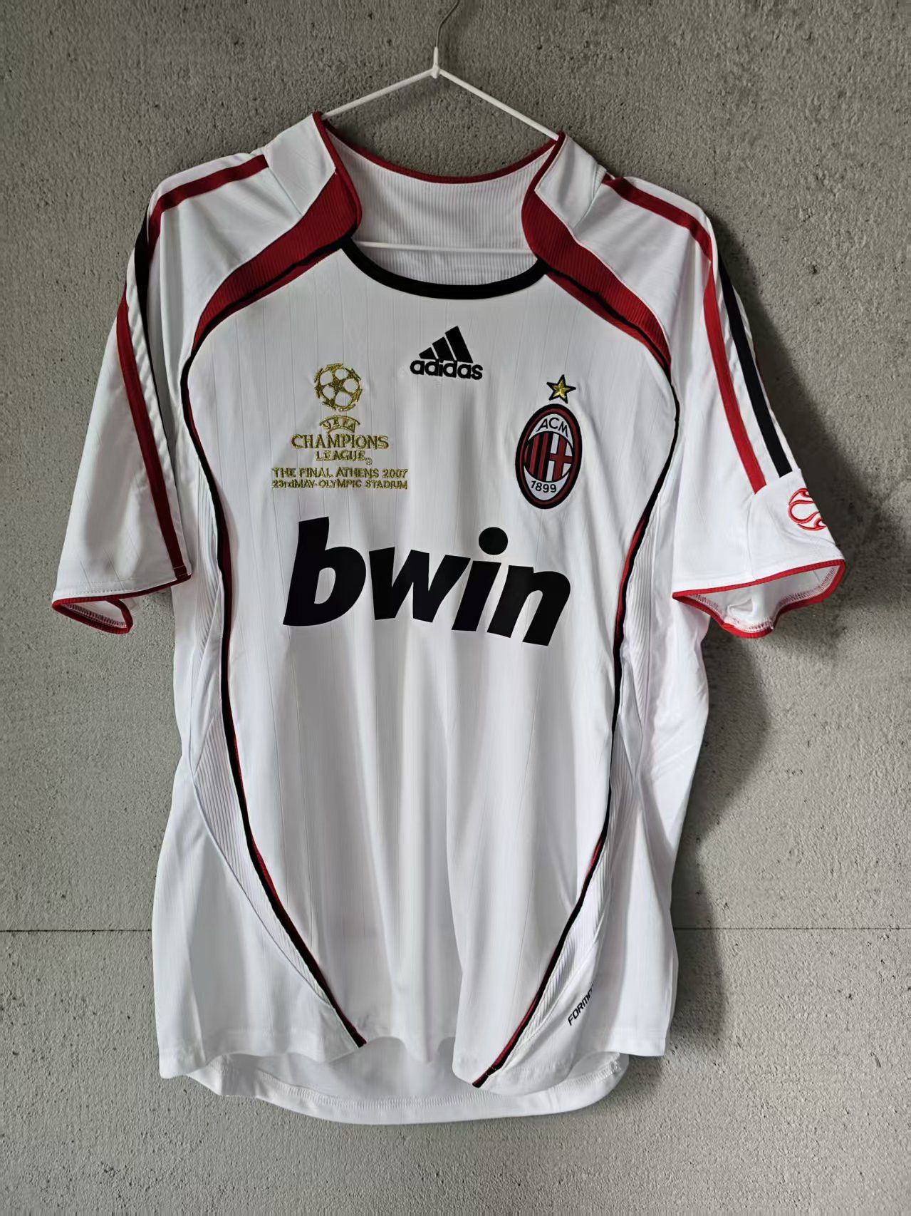 Other 2006 2007 AC Milan Jersey White Size US XL / EU 56 / 4 - 1 Thumbnail