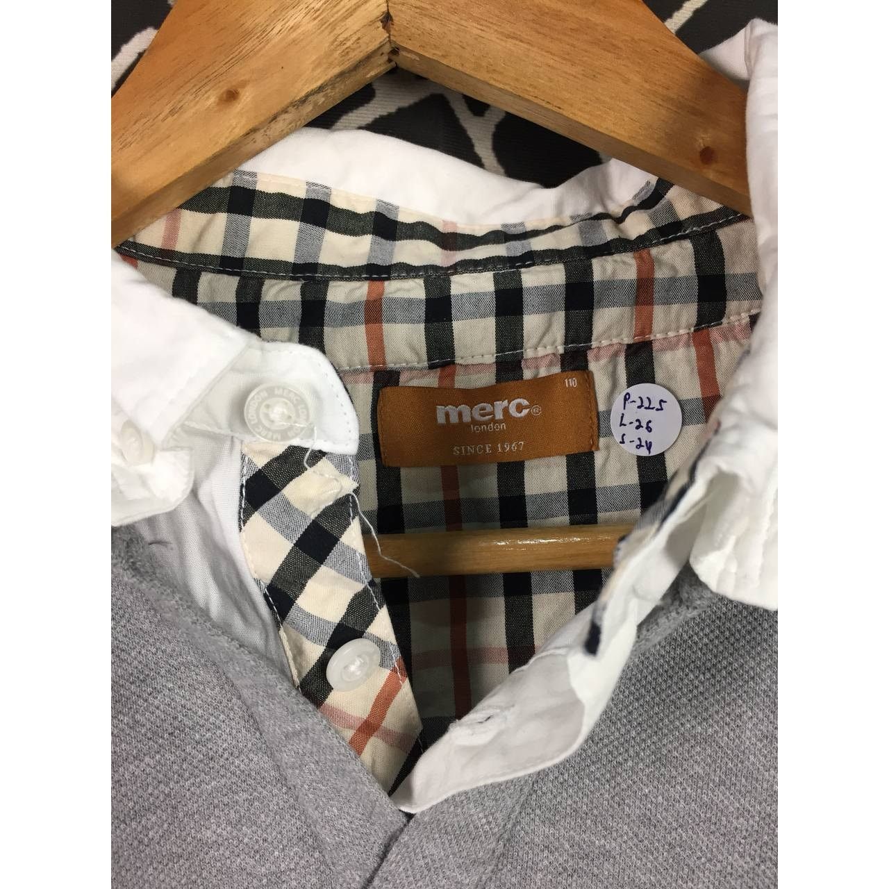 Merc × Vintage Merc London V-Neck Mock Collar Longsleeve Polo Tee Size US L / EU 52-54 / 3 - 4 Thumbnail