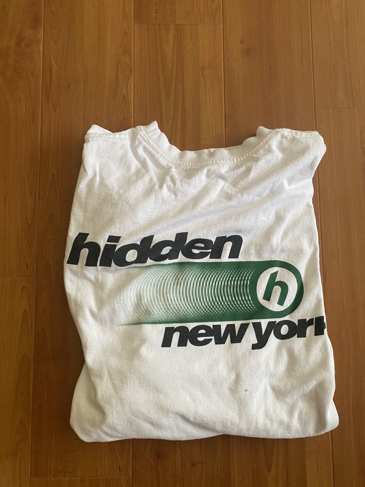 HIDDEN Hidden NY White Long Sleeve Tee Size US XL / EU 56 / 4 - 1 Thumbnail