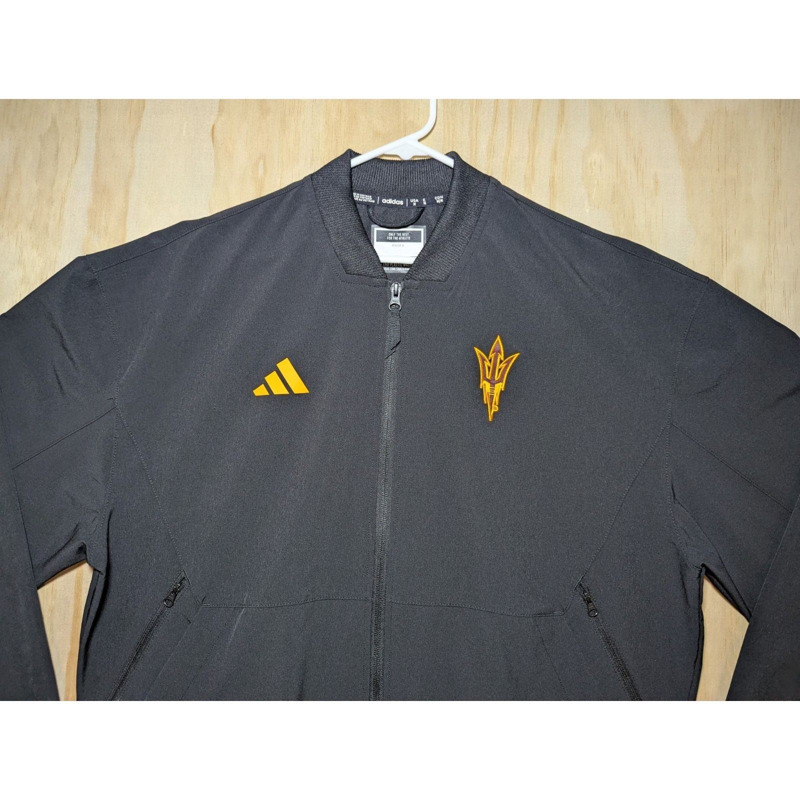 Adidas Adidas Men's Medium ASU Sun Devils Sideline Player Issued Size US M / EU 48-50 / 2 - 3 Thumbnail