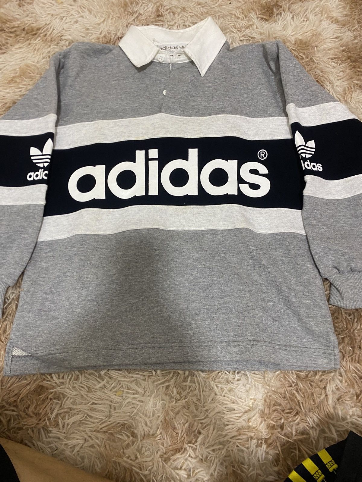 Adidas × Frank Ocean × Vintage Vintage Adidas Polo Rugby As Seen