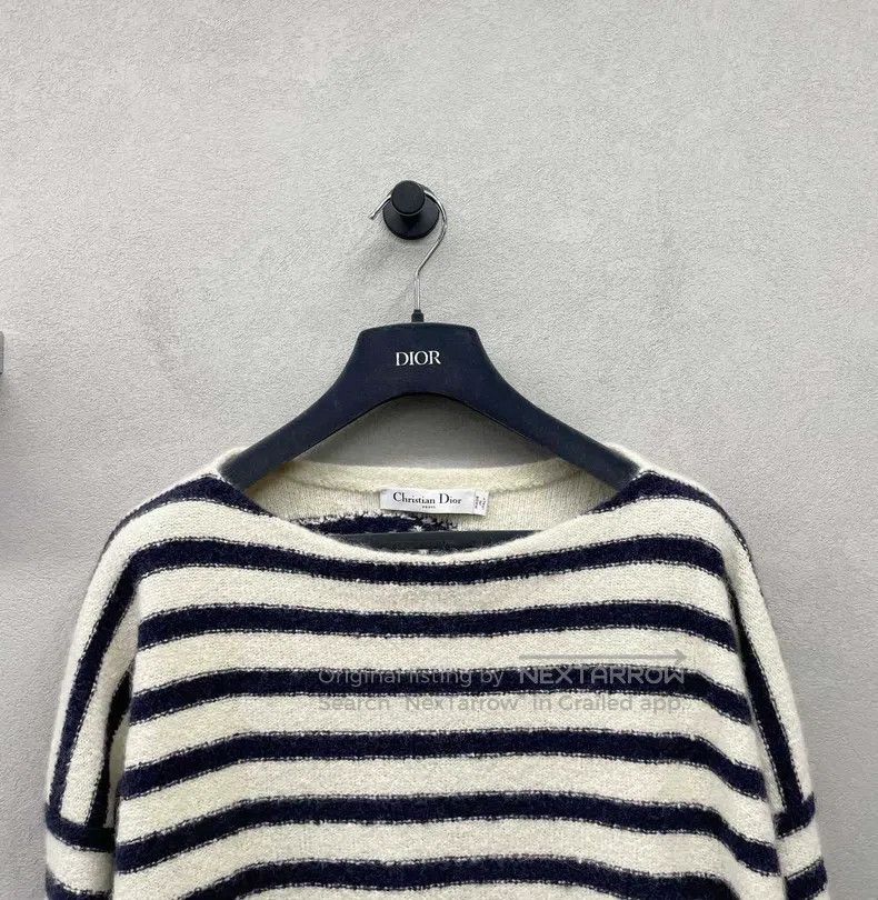 Dior Dior Beige striped sweater Size XS / US 0-2 / IT 36-38 - 4 Thumbnail