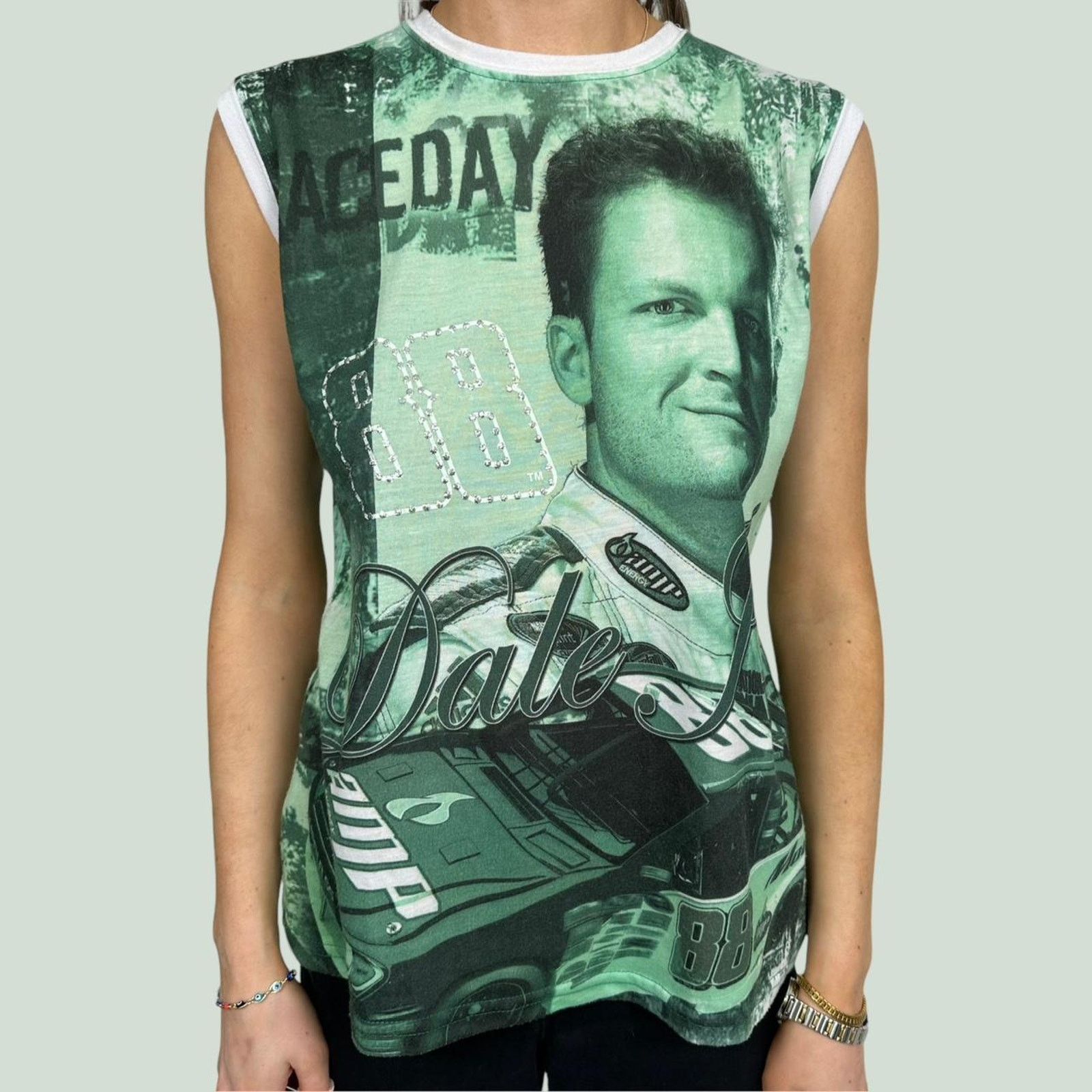 NASCAR Vintage womens nascar tank top Size L / US 10 / IT 46 - 1 Thumbnail