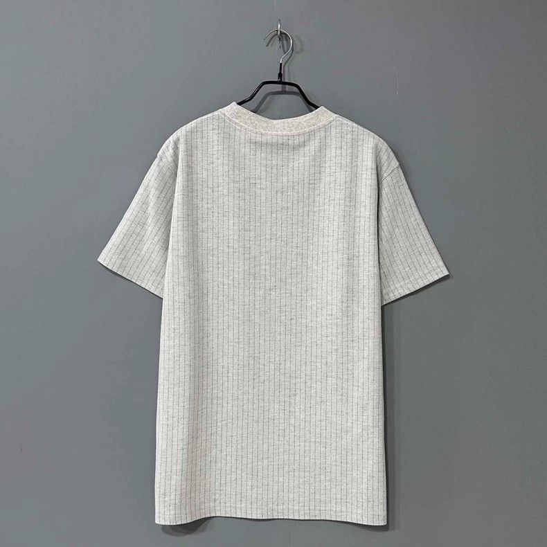Dior Dior Embroidered Striped Short Sleeve Tee-2505 Size M / US 6-8 / IT 42-44 - 3 Thumbnail