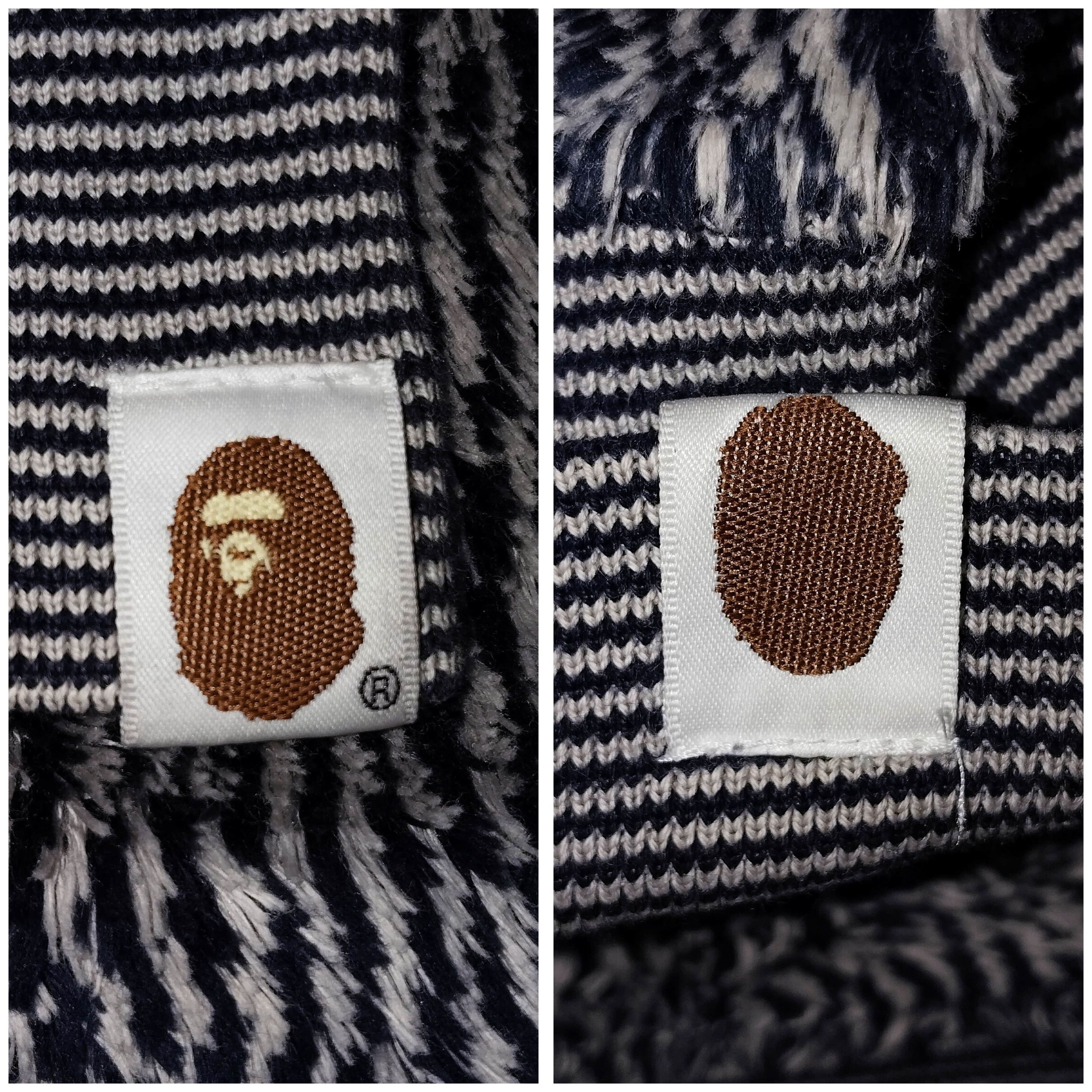 Bape 2012 BAPE Stripe Boa Full Zip Hoodie Size US L / EU 52-54 / 3 - 8 Thumbnail