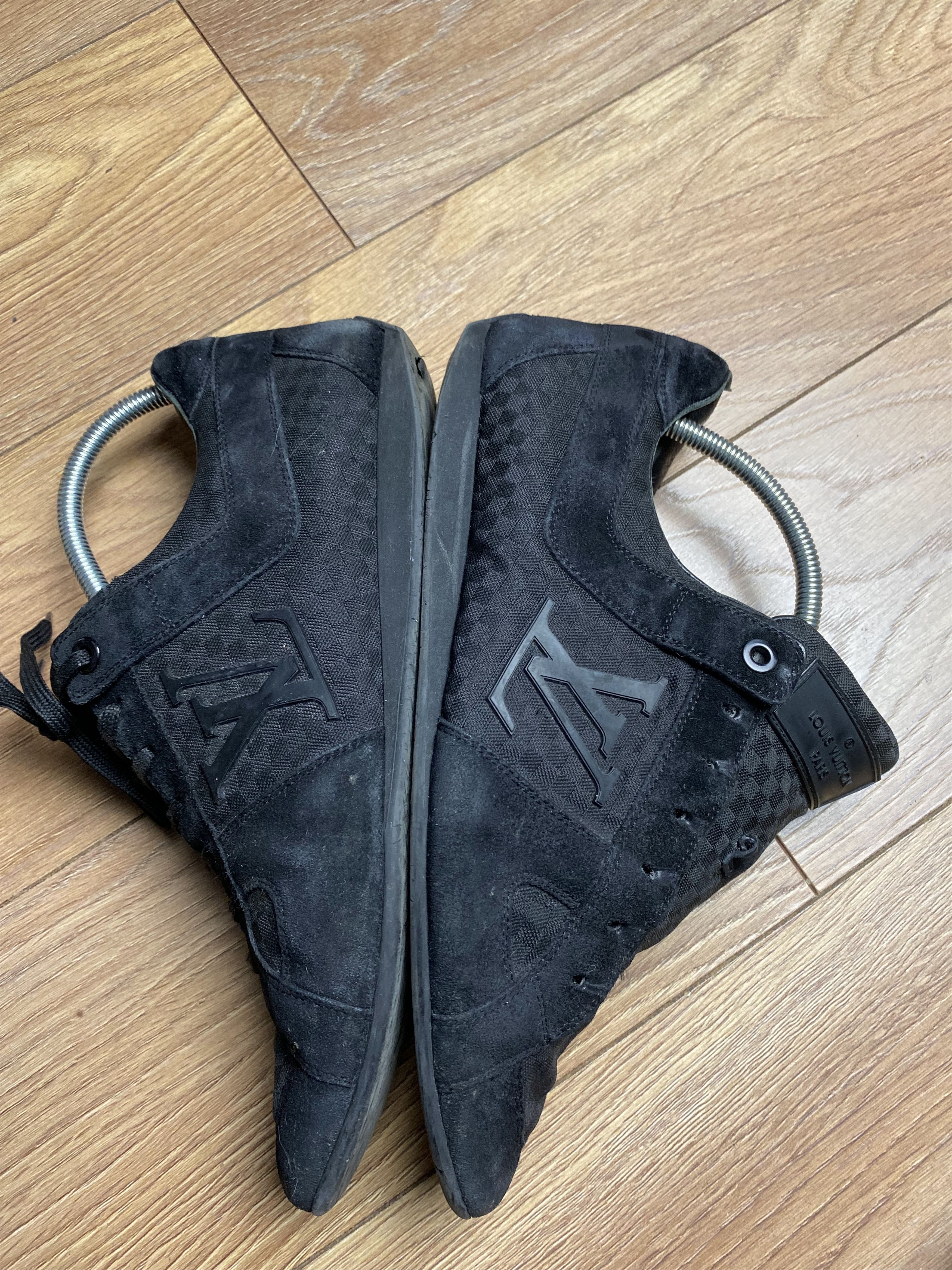 Louis Vuitton Louis Vuitton vintage checkered big logo sneakers Size US 7.5 / EU 40-41 - 7 Thumbnail