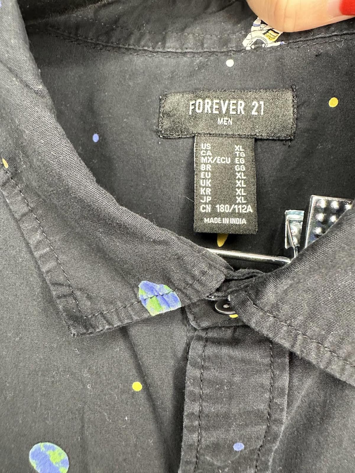 Forever 21 Forever 21 Astronaut Button Down - Sz. XL Size US XL / EU 56 / 4 - 5 Thumbnail