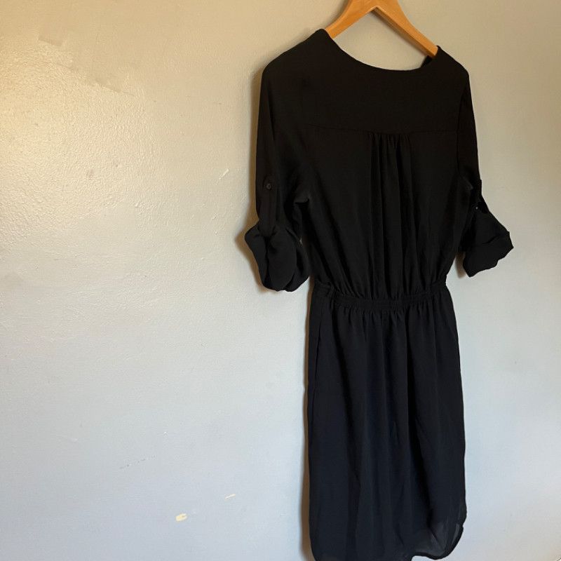 Mossimo Mossimo Women's Dress Size Small Black V-Neck Size S / US 4 / IT 40 - 5 Thumbnail
