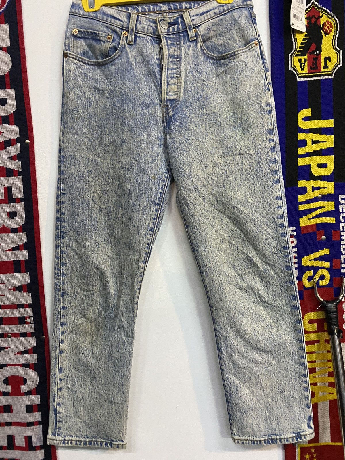 Levi's × Levi's Vintage Clothing Levis 501 big E acid wash Size US 29 - 2 Thumbnail