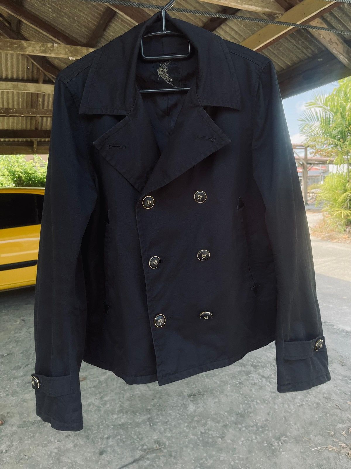 kiryuyrik Kiryuyrik Yohji Yamamoto Butterfly Tag Double Breast Jacket Size US M / EU 48-50 / 2 - 6 Thumbnail