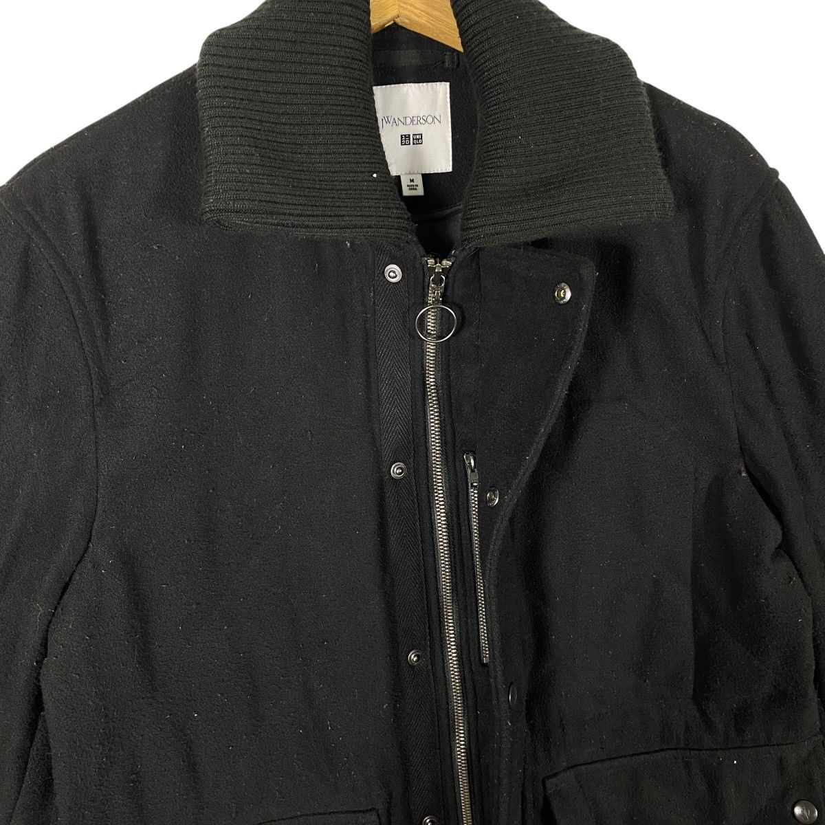 JW Anderson × Uniqlo J.w Anderson X Japanese Brand Wool Zipper Jacket M Size Size US M / EU 48-50 / 2 - 5 Thumbnail