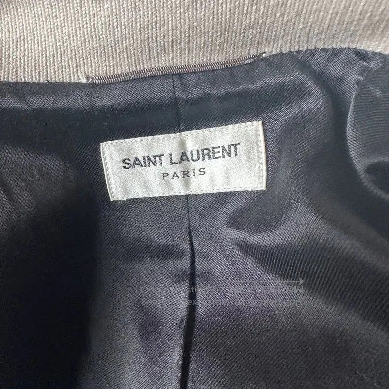 Saint Laurent Paris Saint Laurent White Wool Baseball Jacket. Size US M / EU 48-50 / 2 - 6 Thumbnail