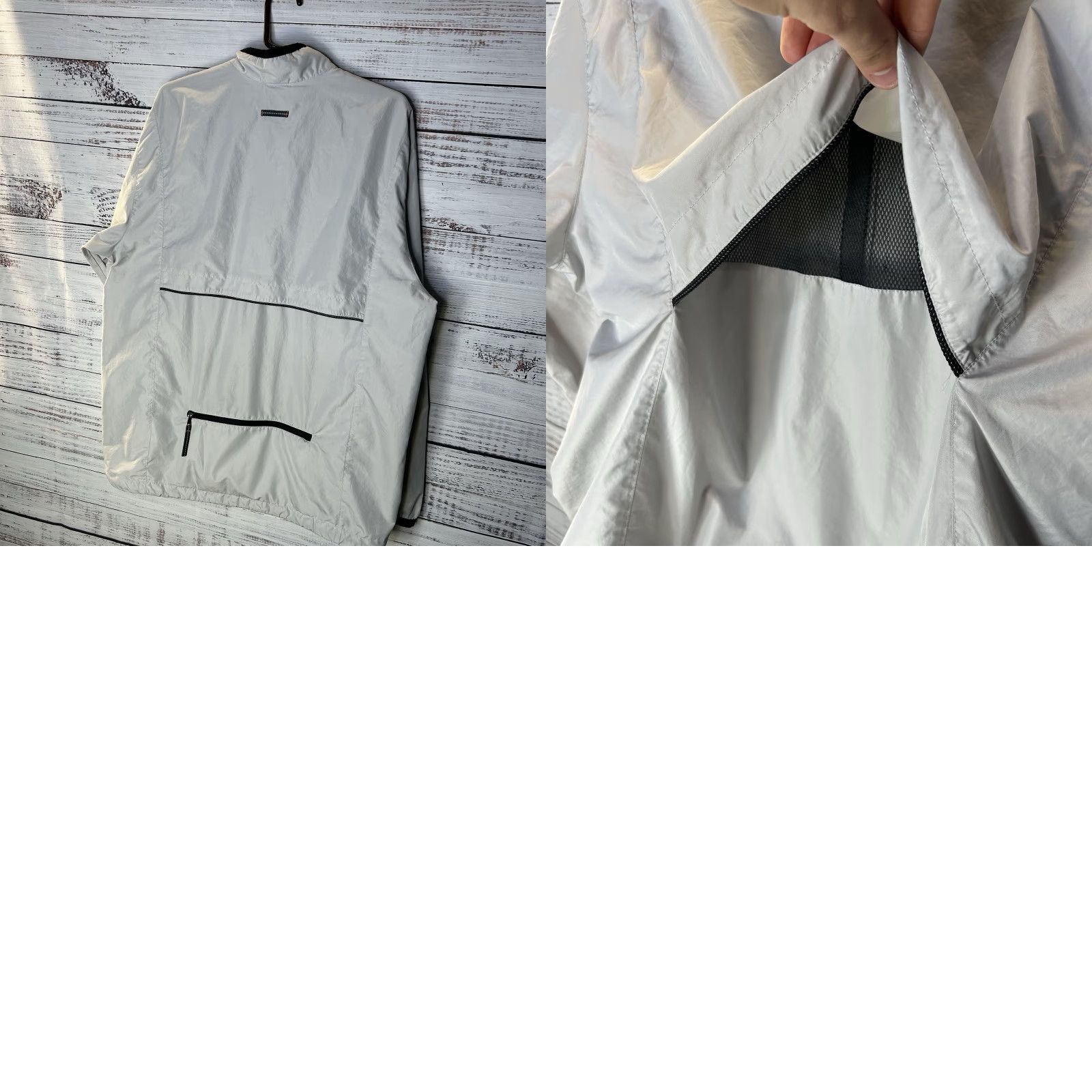 Nike VINTAGE Nike White Tag Lightweight Full-Zip Windbreaker Jacket Men’s Large Size US L / EU 52-54 / 3 - 10 Thumbnail
